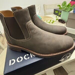 Ransom Men's Dark Brown Chelsea Boots